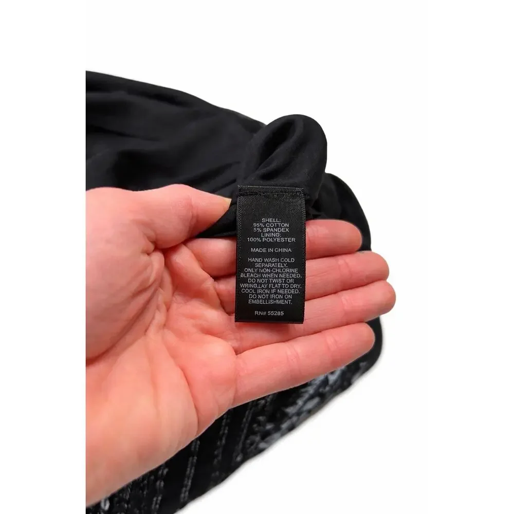 Express Sequin Bodycon Dress in Black | Size XS | Pre-Loved - Picture 9 of 9